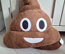 Poop Emoji Cushion