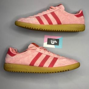 Premium Adidas Bermuda Suede Pink Red