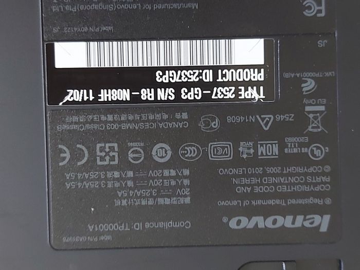 Lenovo Thinkpad T410, Intel Core i5 CPU M 520, 2.4GHz, Windows 10, 4GB Ram, 160GB HDD, Microsoft Edge, Chrome and VLC