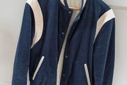 Zara mens varsity jacket size: M