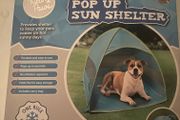Pet pop up shelter new