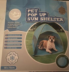 Pet pop up shelter new