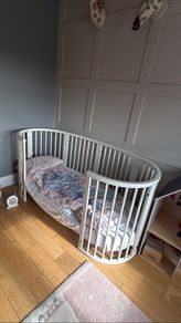 stokke bed and mattress