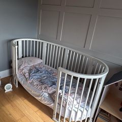 stokke bed and mattress