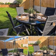 Barcelona 6 Seater Garden Furniture Set Like New