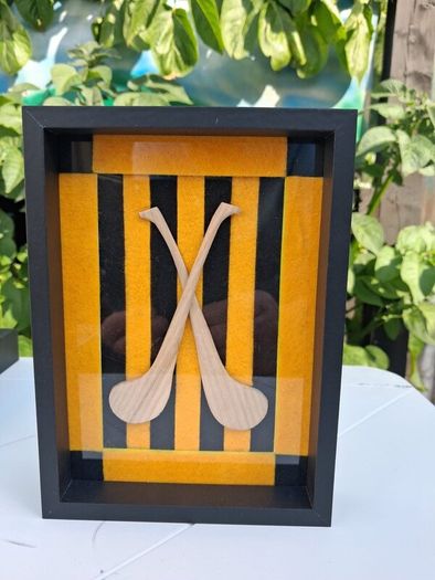 Handmade framed hurls