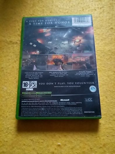 Medal of honor European assault Xbox Original Games Original Pal version
