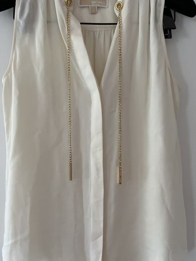 Michael kors sleeveless blouse