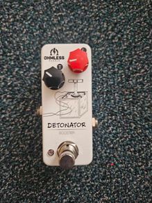 Ohmless Detonater Boost Pedal