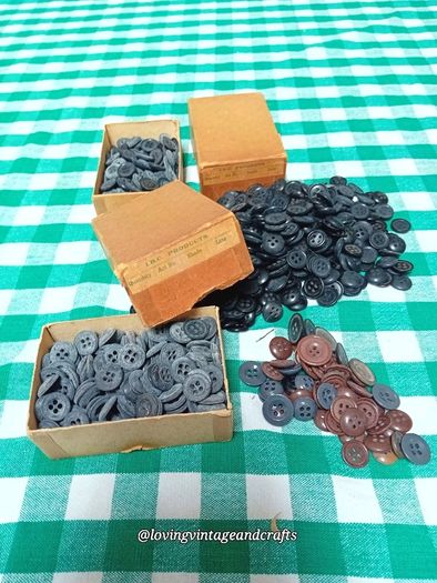 Vintage Trouser Buttons