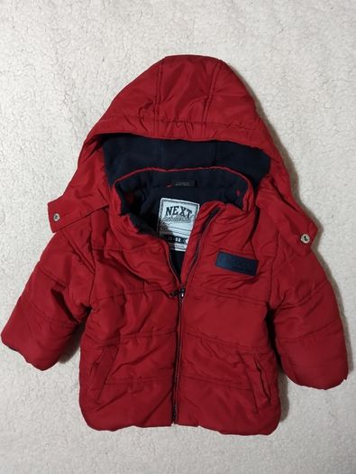 Next Waterproof Fleece lined Warm Hooded Jacket