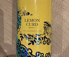 Fortnum and Mason Lemon Curd Biscuits 200 grams empty tin