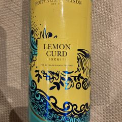 Fortnum and Mason Lemon Curd Biscuits 200 grams empty tin