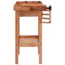 Carpentry Workbench with Drawer and 2 Vices Hardwood Image 4