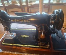 Vintage Singer sewing machine