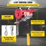 Electric Hoist Scaffold Winch Lifting Crane Scaffolding Garage Gantry Image 4