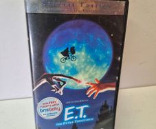 E.T. The Extra Terrestrial VHS (2002 Special Edition)  Rare bmibaby Promo Sticker and insert (PAL)