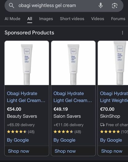 Premium Skin Care - Gel Cleanser and Cream