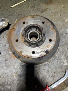 Ivor Williams Brake Drum and shoes