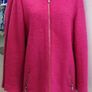 Fuchsia Pink Boucle Coat Size 8 Image 6