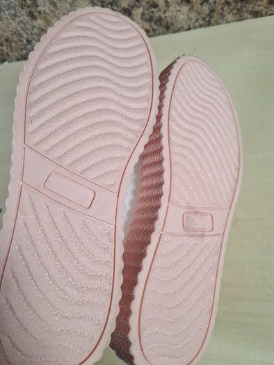 womens FAITH PLATFORM trainers runners white pink Size UK 8  EU 41 (AT2)
