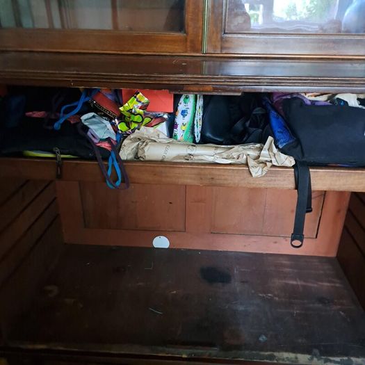 Antique Display and Storage Unit