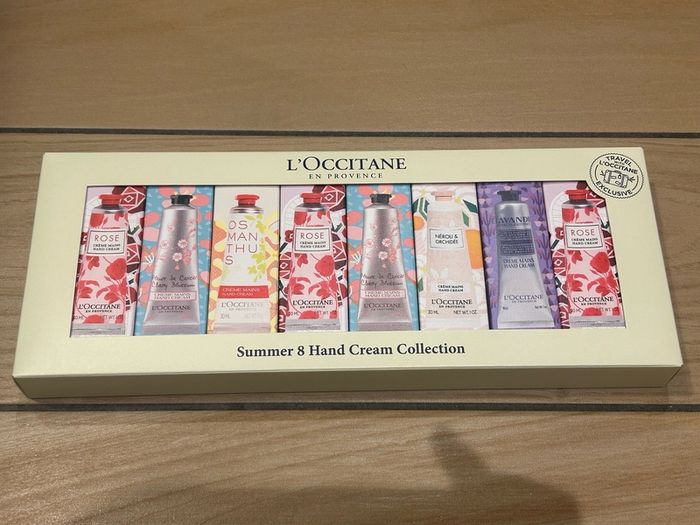 Loccitane 8 handcream set