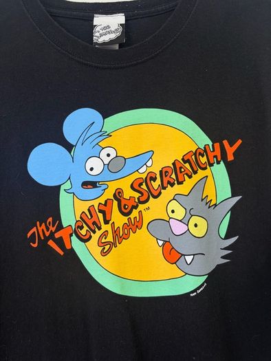 THE Simpsons the itchy and scratchy show T-shirt