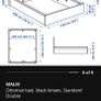 Double Ottoman Bed (ikea malmo) Image 6