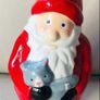 Christmas Ceramic Santa Decoration Image 2