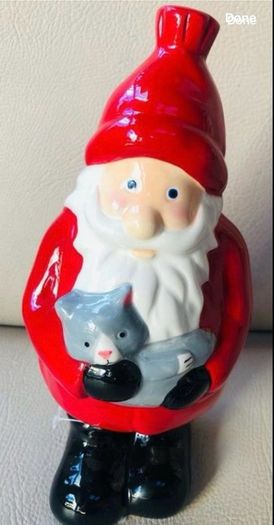 Christmas Ceramic Santa Decoration