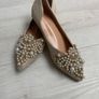 Pearl Trimmed Flat Shoes Image 3