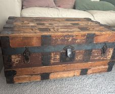 antique luggage chests