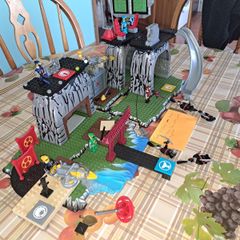 Power Rangers Ninja Storm 5730 NINJA ACADEMY HQ Mega Bloks Play Set Now Obsolete