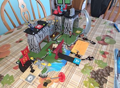 Power Rangers Ninja Storm 5730 NINJA ACADEMY HQ Mega Bloks Play Set Now Obsolete