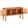 Sideboard 116x30x66 cm Solid Acacia Wood Image 3