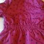 Girls purple pink winter fur coat - as new Image 2