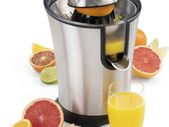 Stainless Steel Citrus Juicer Master Juicer - Professional Lever Arm, 160 Watt Motor, Universal Citrus Attachment, Flow Stop Function, 201851