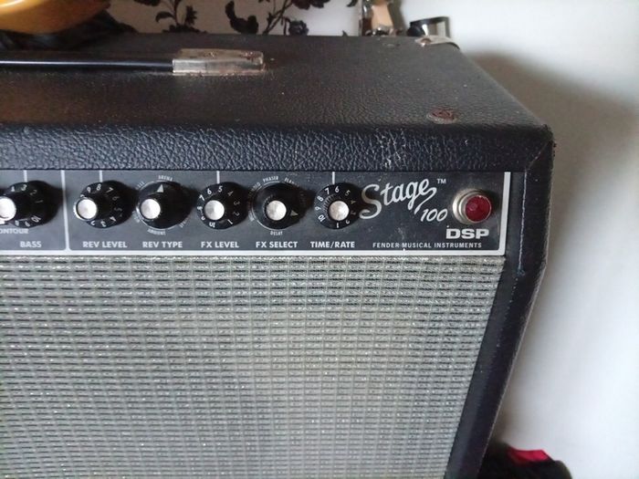 Fender guitar amp