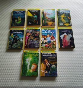 Nancy Drew Books 1 to 10