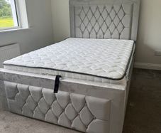 Brand New Single,double,king And Superking Sizes Ottoman Gaslift Beds With Optional Mattreses Instock