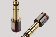 Audio Adapter - 6.35mm Male to 3.5mm Female Converter for Aux Cables, new, unopened.