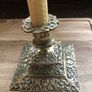 brass candle holders Image 3