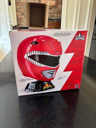Power Rangers - Red Helmet - sealed / brand new