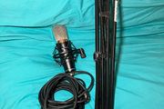 Takstar XY-M1 Recording Microphone + Mic Stand + XLR Cable