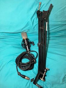 Takstar XY-M1 Recording Microphone + Mic Stand + XLR Cable
