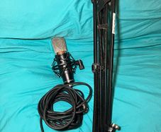Takstar XY-M1 Recording Microphone + Mic Stand + XLR Cable