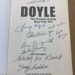 Very rare and collectable signed GAA Hurling Book John Doyle Tipperary