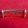 Solid Sterling Silver Vintage Bangle  Expandable Buckle 7,07g Image 10