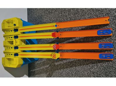 Hot Wheels Track Builder Unlimited Multi-Lane Speed Box